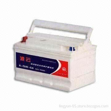 Dry-charged Lead-acid Car Batteries with Rated Voltage of 12V